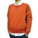 LEVI'S (リーバイス) DEAD STOCK (デッドストック) MADE IN ITALY(イタリア製) 50's MODEL 両V SWEAT SHIRTS(50's モデル 両Vスウェットシャツ) ORANGE