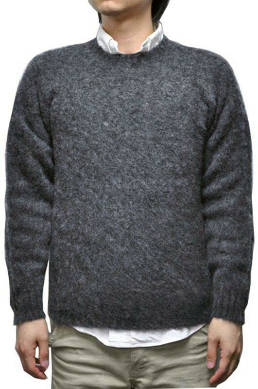 【セールアイテム　返品交換不可です】　PETER BLANCE(ピーターバランス)SHETLAND CREWNECK SWEATER(シェットランドクルーネックセーター) 