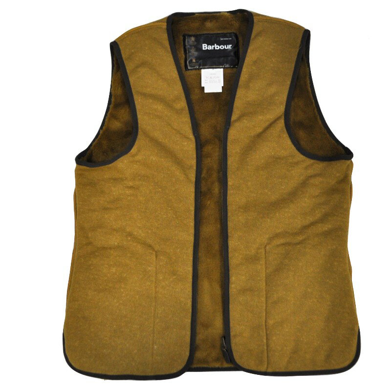 【楽天市場】BARBOUR(バブアー) FUR LINER VEST SL(スリムフィット ファーライナーベスト) LIGHT BROWN