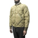 CRESCENT DOWN WORKS(クレセントダウンワークス) NEW SKYLINER QUILTED DOWN JACKET(ニュースカイライナー キルティングダウンジャケット) STREAK FREE NYLON(ストリークフリーナイロン) KHAKI/BROWN