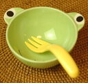 【子供用食器】お茶碗（カエル）大事に扱う心を育む