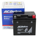 ACDelco ACデルコバイク用バッテリー液入充電済みDTZ6V主な互換品番:YTZ6V/FTZ6V地域限定(本州・四国・九州)送料無料