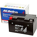 ACDelco ACデルコバイク用バッテリー液入充電済みDTZ10S主な互換品番:YTZ10S/FTZ10S/RBTZ10S-N地域限定(本州・四国・九州)送料無料