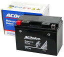 ACDelco ACデルコバイク用バッテリー液入充電済みDTZ14S主な互換品番:YTZ14S/FTZ14S/RBTZ14S-N地域限定(本州・四国・九州)送料無料
