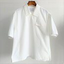 nuterm ワンアッププルオーバーシャツ 005SH-019S white