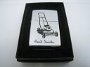 【中古】1998年製 平成10年 Zippo ジッポー Paul Smith ポールスミス 芝刈機 オイルライター シルバー ロゴ
