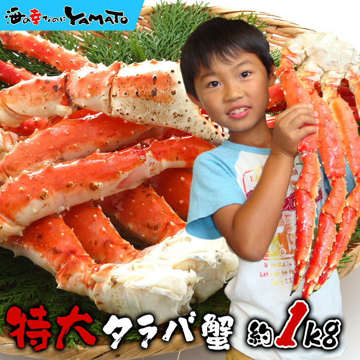 特大タラバ蟹1kg カニ タラバガニ たらば タラバ かに 蟹 たらば蟹 たらばかに 父の日 お歳暮 敬老の日 ギフト グルメ 2kg 3kg 5kg お歳暮