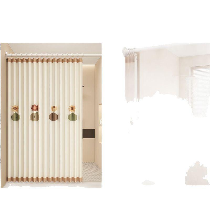 カーテン 防水 浴室用カーテン 浴室 衛生間 淋浴 間仕切り ポリエステル 磁石 マグネット 吸着 かわいい柄