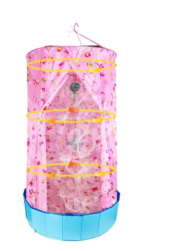 シャワーカーテン 防水 簡易 バスルーム 浴槽 テント 工事現場 トイレ 灰色 格子柄 猫柄 ポリエステル