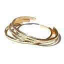 INDIAN Jewelry インディアンジュエリー GOLD BANGLE ゴールドバングル 0.4cm ナローミディアムバングル ナバホ 12Kゴールドフィルド メンズ レディース