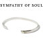 シンパシーオブソウル バングル シルバー ホースシュー 馬蹄 チャーム SYMPATHY OF SOUL Horseshoe Charm Bangle Silver×K18 Yellow Gold ホースシュー チャームバングル シルバー イエローゴールド【正規商品 公式通販】