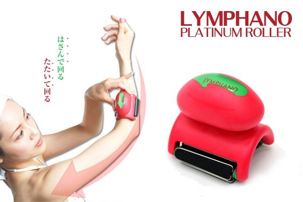 送料無料 LYMPHANO/ リンパーノプラチナローラーリンパの流れを改善！自宅で本格エステ効果◎エステティシャンのピアノタッチマッサージを再現セルライト/むくみ/ダイエット/美容