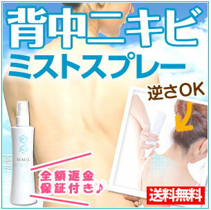 背中ニキビ シアクル クリアスリーミスト 200ml ニキビケア専用 薬用スプレー 【医薬部外品】 送料無料 背中 美白 背中 頭皮ニキビ にきび ニキビケア ボディケア アクネ菌 ニキビ跡 ニキビ取り あす楽 あせも ニキビ 化粧水