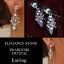 スワロフスキーピアス・イヤリング スワロフスキー swarovski pierce, earring ドレス 結婚式 パーティーアクセサリー