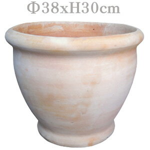 植木鉢 おしゃれ 素焼き 丸い ヨーロッパ デザイン シンプル 丸型 ボール かわいい 7号 陶器鉢　【メアリーL38】