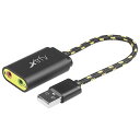 【メール便 送料無料】【即納】 Xtrfy SC1 ゲーミング 外付けUSBサウンドカード #701092