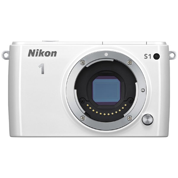 ニコン Nikon 1 S1 ボディ ホワイト 【送料無料】