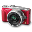 パナソニック DMC-GF6X-R LUMIX GF6 ミラーレス一眼カメラ レンズキット レッド 【3年延長保証付】