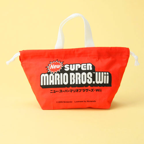 スーパーマリオランチ巾着Super Mario Brosお弁当シリーズ