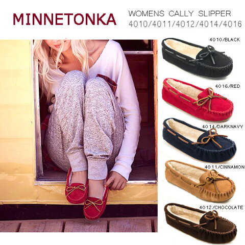 ݥоݾʡ2017ǯ߿١ߥͥȥ󥫡ǥ꡼åѡMINNETONKA WOMENS CALLY SLIPPERޥ ꡼դ⤳⥫󥵥򴹲(򤴳ǧ)