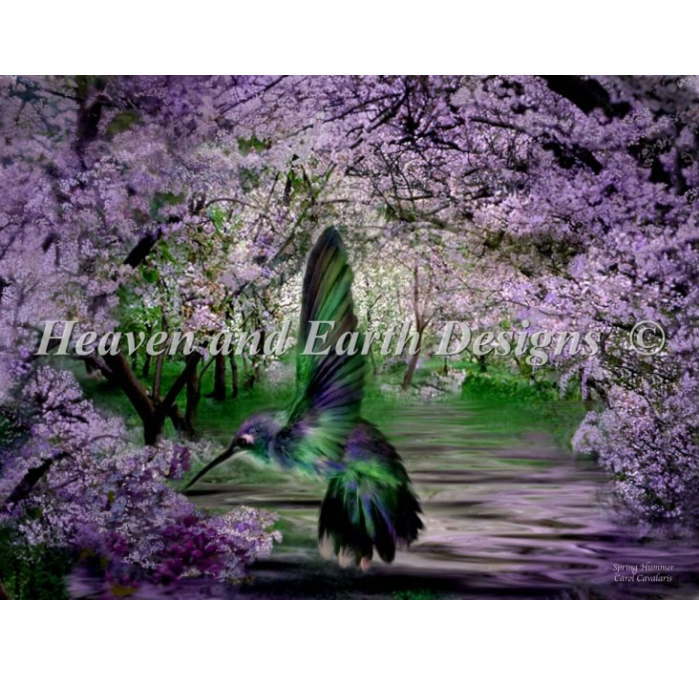 NXXeb`hJ} Heaven And Earth Designs HAED A ㋉ Carol Cavalaris t̃n`h Spring Hummer Sʎh