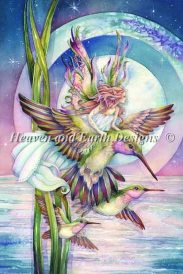 HAED イNXXeb`} n`hƗd Heaven And Earth Designs A Jody Bergsma ㋉ Mini Hummingbird Fairy Sʎh