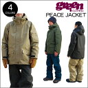 y 17-18 2018@GREEN CLOTHIG@PEACE JACKET zO[N[WO@s[XWPbg@Xm[{[hEFA