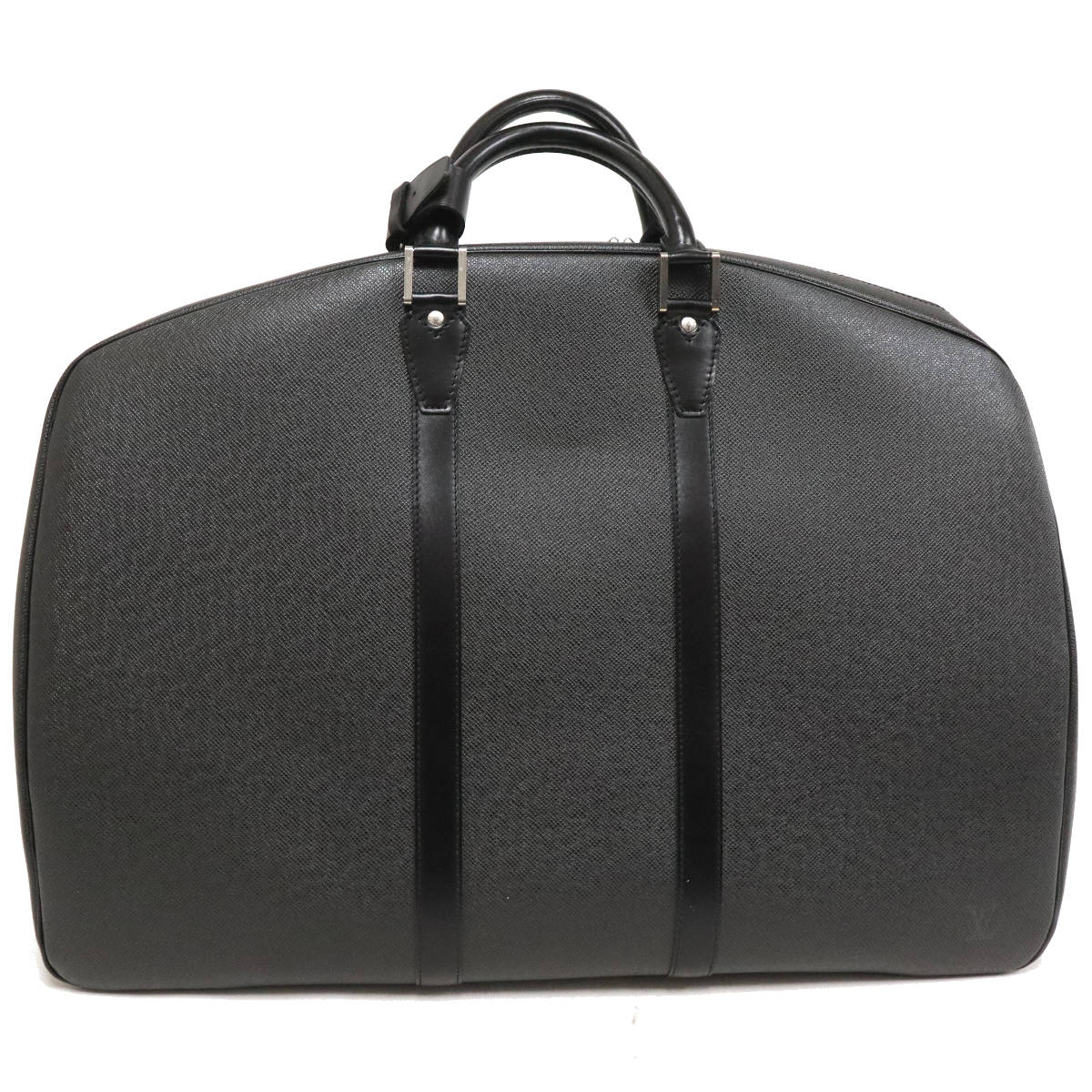 【中古】ルイヴィトン エランガ アン ポッシュ(M30102)タイガ アルドワーズ ボストンバック ガーメントケース ブラック