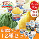 【ポイント10倍】しまなみドルチェ人気ジェラート12種 夏セット!送料無料!(12個入り)