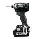 日立インパクトドライバーWH18DDL2(2LYPK)Bストロングブラック18V(6.0Ah)