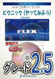 楽譜 FLEX180 ピクニック（<strong>やってみよう</strong>）／<strong>WANIMA</strong>【参考音源CD付】 ／ ロケットミュージック