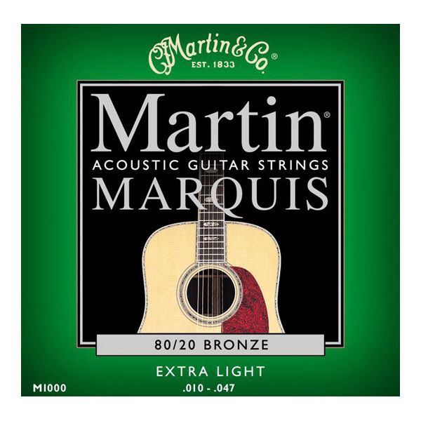 Martin / マーチン M1000 アコースティックギター用セット弦 【新品】