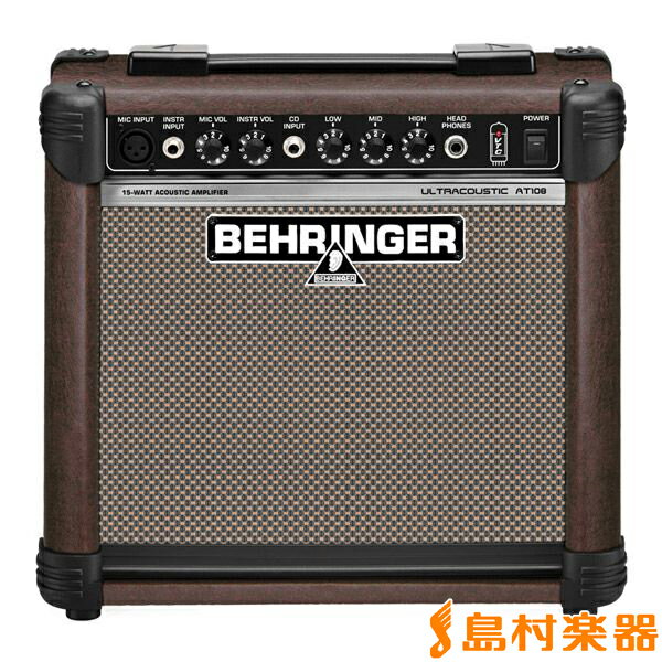 【送料無料】BEHRINGER / ベリンガー ULTRACOUSTIC AT108 アコースティックギターアンプ 【新品】