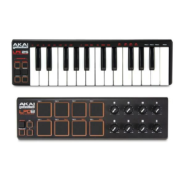 AKAI   LPD8  LPK25 USB MIDIȥ顼 å ڿʡ
