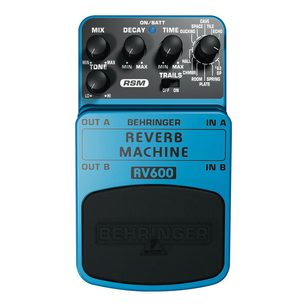 【送料無料】BEHRINGER / ベリンガー REVERB MACHINE RV600 エフェクター 【新品】