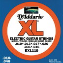 ★今だけ全品代引手数料&送料無料★ダダリオ エレキギター弦 EXL11...