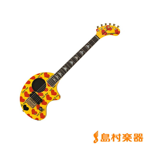 【送料無料】Fernandes / フェルナンデス YELLOW HEART ZO スピーカー内蔵ミニエレキギター 【新品】【smtb-u】