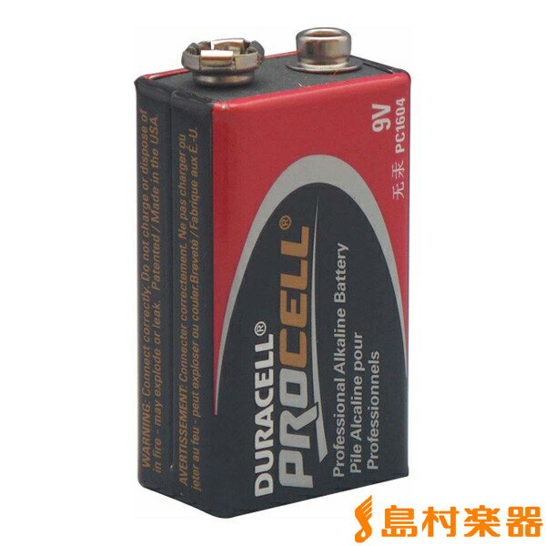 DURACELL PC1604 9V電池/PROCELL 【デュラセル】
