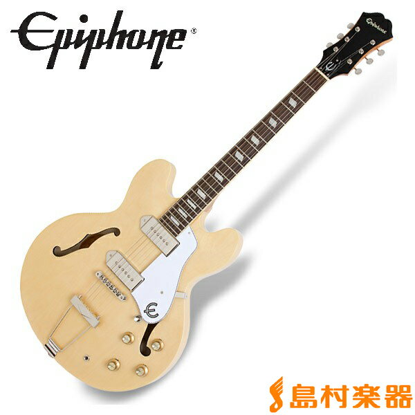 Epiphone Casino Natural カジノ フルアコ エレキギター 【エピフォ…...:shimamuragakki:10077458