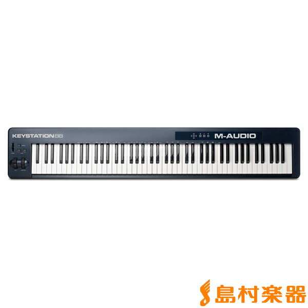 M-AUDIO Keystation 88 MIDI キーボード コントローラー 88鍵盤…...:shimamuragakki:10077923