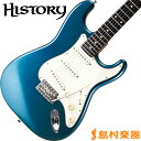 HISTORY TH-SV/R DLB(ダークレイクプラシッドブルー) ストラトキャスター エレキギター 【ヘリテイジウッド】【サークルフレッティングシステム】【日本製】 【ヒストリー THSV/R】