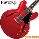 HISTORY TH-SA HCH(ヘリテイジチェリー) セミアコ エレキギター【ヘリテイジウッド】【サークルフレッティングシステム】【日本製】 【ヒストリー THSA】