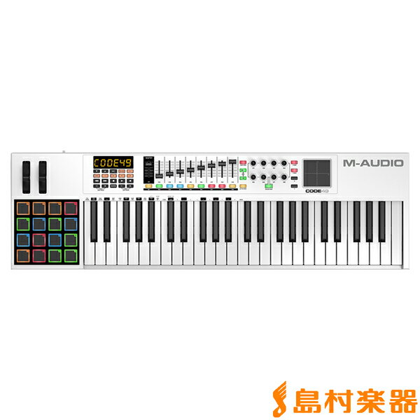 M-AUDIO CODE49 【期間限定特価】 49鍵盤USB MIDIキーボード 【Mオ…...:shimamuragakki:10053277
