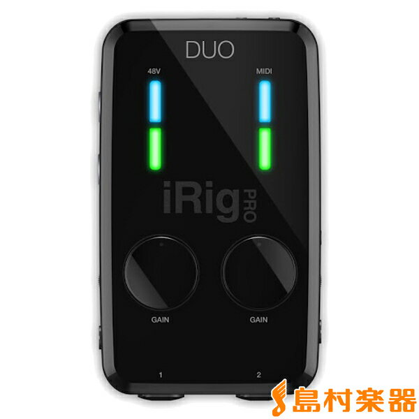 IK Multimedia iRig PRO Duo オーディオMIDIインターフェイス …...:shimamuragakki:10062298