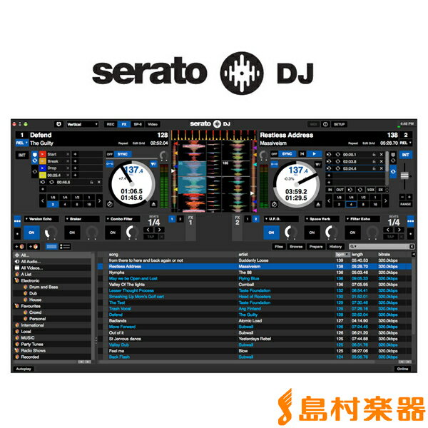 Serato DJ DL DJソフトウェア 【セラート】【国内正規品】【ダウンロード版】...:shimamuragakki:10063116