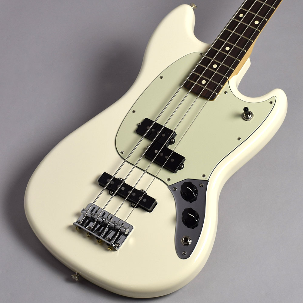 Fender Mustang Bass PJ/Olympic White ムスタングベース…...:shimamuragakki:10110119