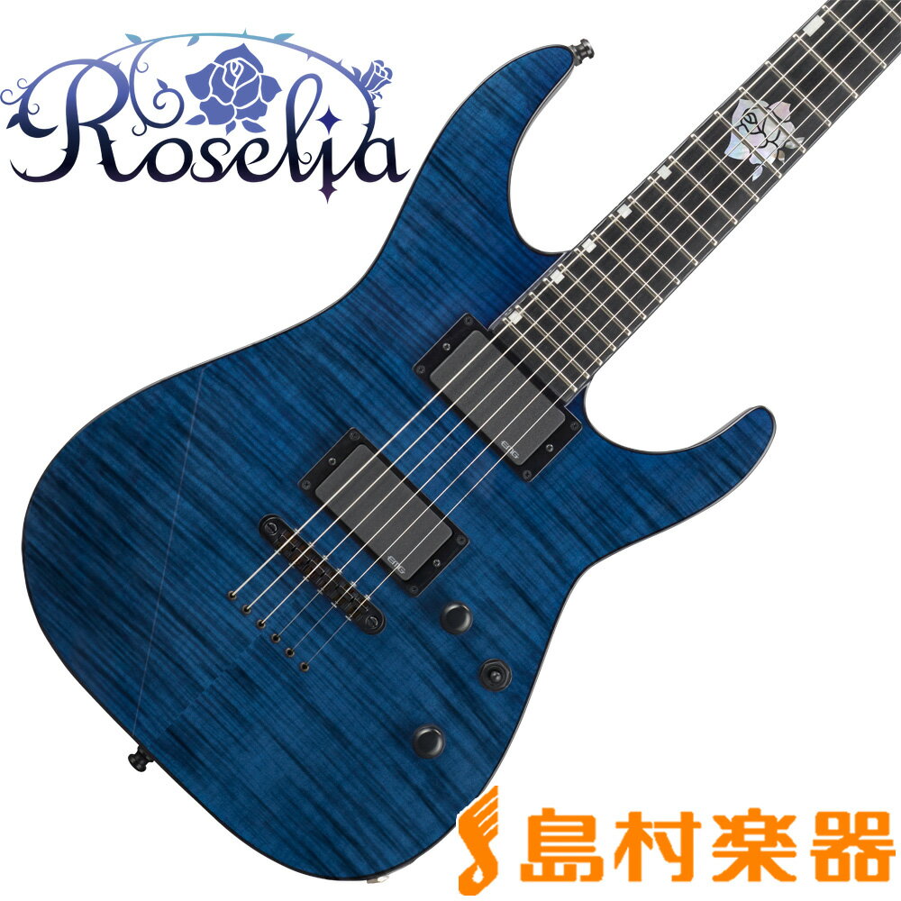 ESP M-II ROSELIA SAYO ESP×バンドリ！ ロゼリア 氷川紗夜モデル エレキギター BanG Dream! 【受注生産 納期7ヶ月程度 ※注文後のキャンセル不可】