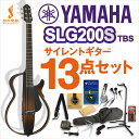 YAMAHA SLG200S TBS サイレントギター13点セット アコースティックギター 【ヤマハ】【初心者セット】【オンラインストア限定】