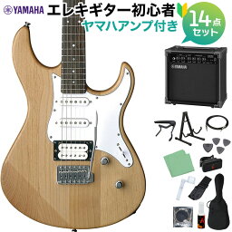 YAMAHA PACIFICA112V YNS エレキギター初心者14点<strong>セット</strong> 【ヤマハアンプ付き】 イエローナチュラルサテン ヤマハ パシフィカ PAC112【WEBSHOP限定】