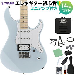 YAMAHA PACIFICA<strong>112VM</strong> <strong>ICB</strong> エレキギター初心者14点セット 【ミニアンプ付き】 エレキギター アイスブルー ヤマハ パシフィカ PAC112